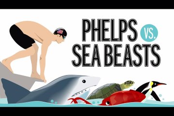Michael Phelps vs. Sea Beasts