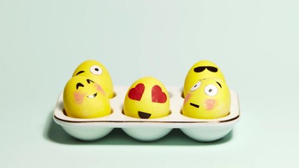 How to Make Emoji Easter Eggs