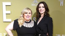 'The Hustle' Stars Anne Hathaway & Rebel Wilson Argue Over Who Bought The Outdoor Furniture From Set