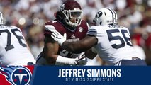 2019 NFL Draft: Tennessee Titans draft Jeffrey Simmons