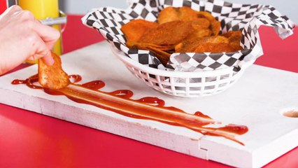 DIY Ketchup Chips