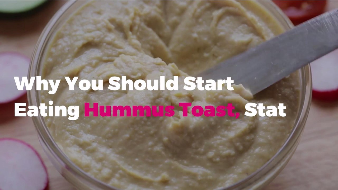 Why You Should Start Eating Hummus Toast, Stat