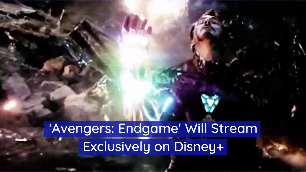 'Avengers: Endgame' Will Stream Exclusively on Disney+