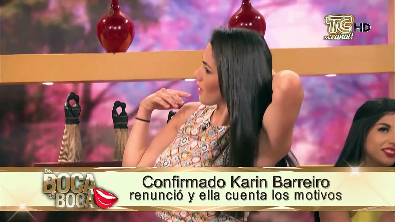 ¡SIN FILTROS! Karin Barreiro señala las causas para su salida del canal