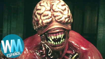 Top 10 MONSTRUOS más ATERRADORES de RESIDENT EVIL