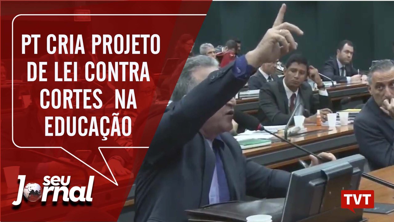 PT cria projeto de lei contra cortes de recursos na educação