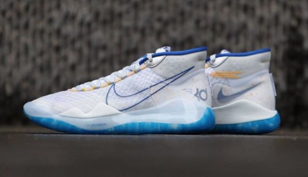 Kevin Durant Nike Kd 12 Home Warriors Sneaker