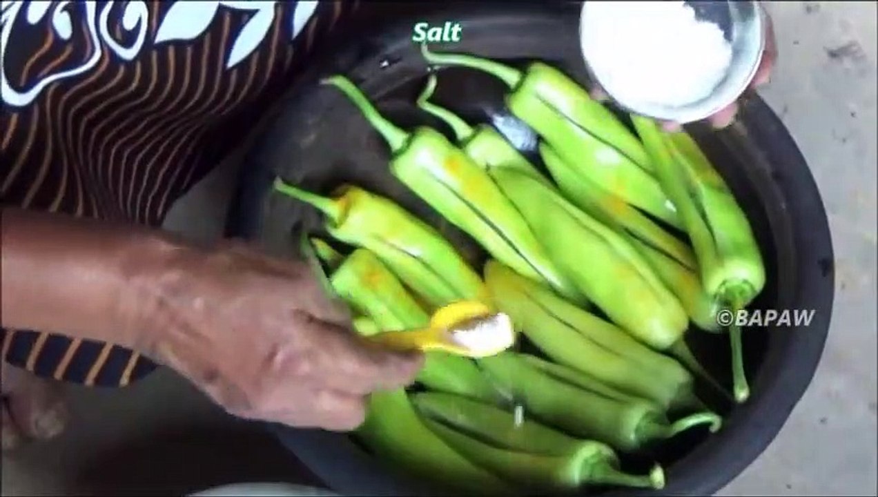 Village Aliments Frits, de Style Village de Piment Recette de ma Maman