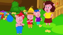 Les 3 Petits Cochons   3 Comptines avec Le Petit Chaperon Rouge |  les