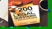 R.E.A.D The 200 Most Frequently Asked Legal Questions for Educators D.O.W.N.L.O.A.D