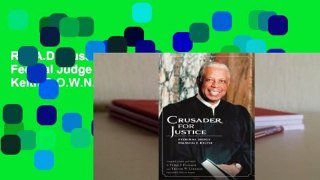 R.E.A.D Crusader for Justice: Federal Judge Damon J. Keith D.O.W.N.L.O.A.D