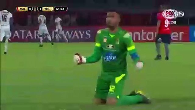 Alex Castro Goal - Jorge Wilstermann vs Deportes Tolima 0-2
