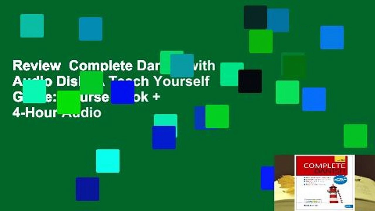 Review  Complete Danish with Audio Disk: A Teach Yourself Guide: Course Book + 4-Hour Audio