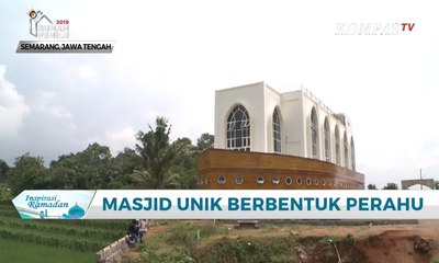 Masjid Unik Berbentuk Perahu di Semarang