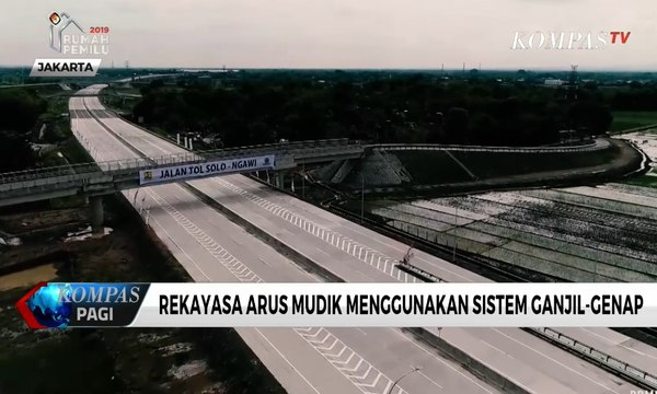 Rekayasa Arus Mudik Menggunakan Sistem Ganjil-Genap