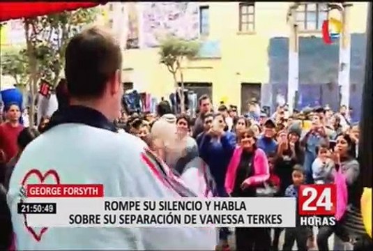 George Forsyth rompe su silencio y habla sobre su separación de Vanessa Terkes