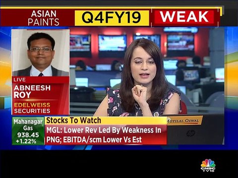 Abneesh Roy of Edelweiss Securities on Asian Paints' Q4 numbers