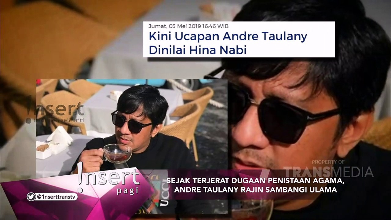 INSERT - Andre Taulany Rajin Sambangi Ulama Sejak Terjerat Kasus Dugaan Penistaan Agama