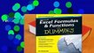 Complete acces  Excel Formulas and Functions for Dummies by Ken Bluttman