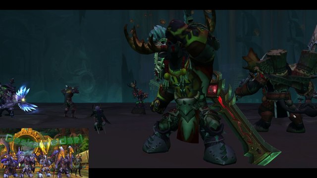 WoW BFA Arms Warrior 'The Restless Cabal' Crucible of Storms LFR Raid Melee PoV (2160p)