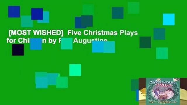 [MOST WISHED] Five Christmas Plays for Children by Peg Augustine