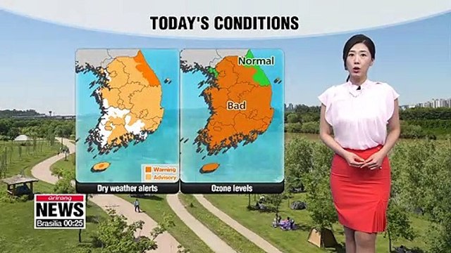 Hot, sunny, dry with high ozone levels _ 051019