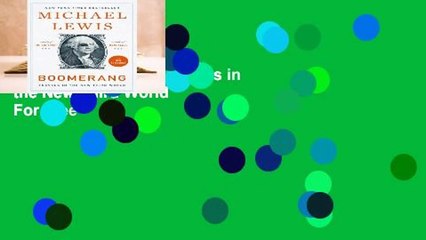 [Read] Boomerang: Travels in the New Third World  For Free