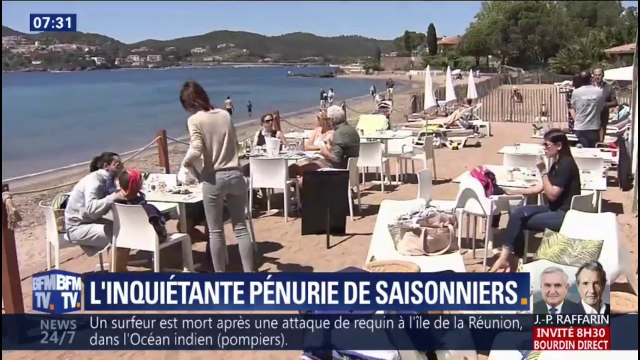 100.000 postes de saisonniers pourraient manquer cet été, une pénurie qui inquiète les professionnels du tourisme