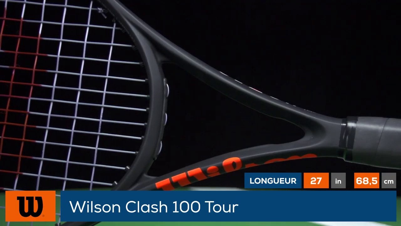 Tennis Test Matériel - On a testé pour vous la Wilson Clash 100 Tour