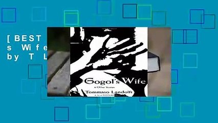 [BEST SELLING]  Gogol s Wife:   Other Stories by T Landolfi