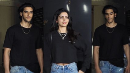 SOTY 2: Arjun Kapoor's Sister Khushi Kapoor spotted with Mystery Boy at Screening | FilmiBeat
