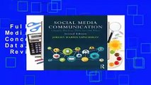 Full E-book  Social Media Communication: Concepts, Practices, Data, Law and Ethics  Review