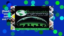 [Read] Sustainable Engineering: Concepts, Design and Case Studies: Concepts, Design and Case