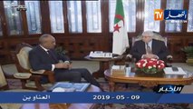 رئاسة: رئيس الدولة يستقبل الوزير الأول نور الدين بدوي