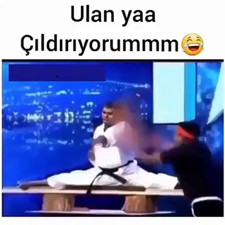 Kafada Kiremit İşte Böyle Kırılır