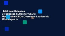 Trial New Releases  21 Success Sutras for CEOs: How Global CEOs Overcome Leadership Challenges in
