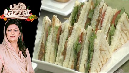 Cheesy Barbecue Chicken Sandwich Recipe by Chef Samina Jalil 9 May 2019