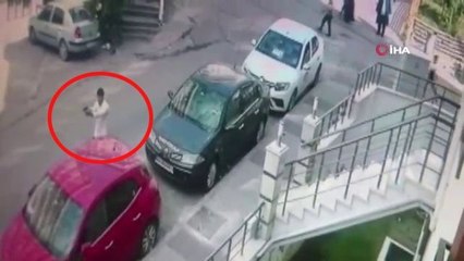 Maltepe'de Güpegündüz Silahlı Çatışma Kamerada