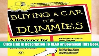 [Read] Buying a Car For Dummies  For Kindle