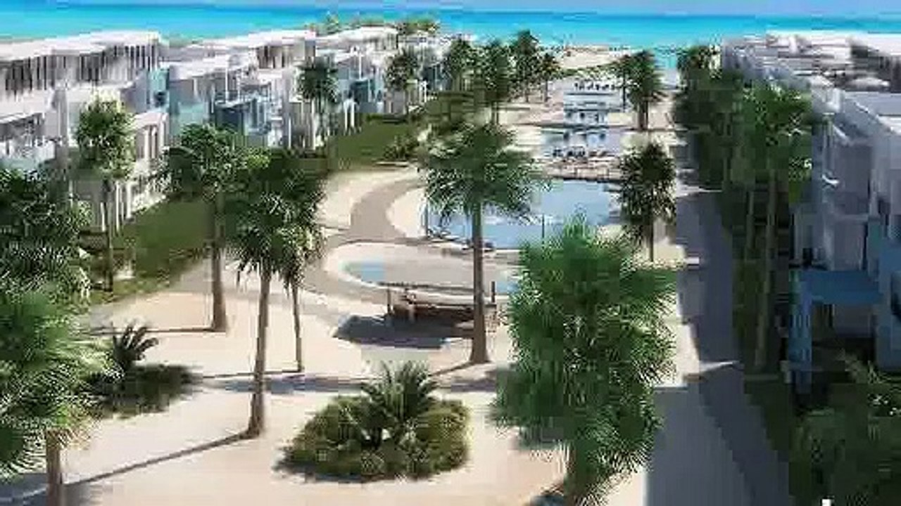 فى فوكا باى الساحل الشمالى شقة بحديقة متشطبة و مفروشة بالكامل