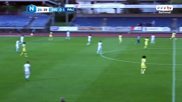 La frappe lointaine de DAUBIN est directement captée par le gardien de l'Entente.