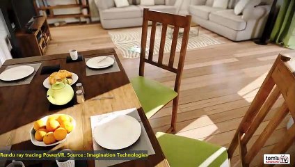 Le ray tracing PowerVR en temps réel par Imagination Technologies