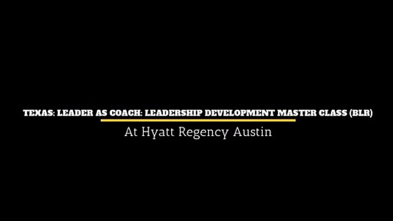 Texas_ Leader As Coach_ Leadership Development Mas