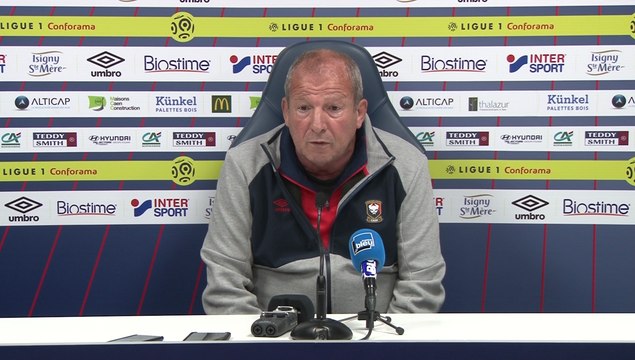Conférence de presse avant SMCaen / Stade de Reims