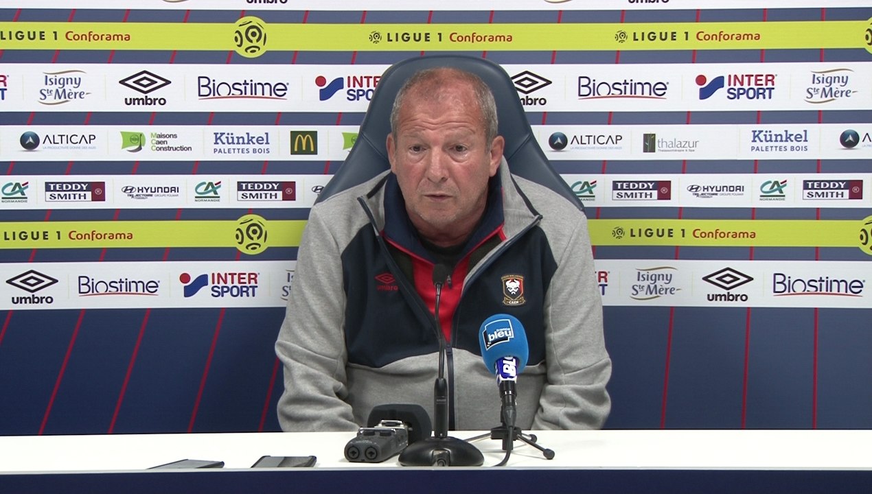 Conférence de presse avant SMCaen / Stade de Reims