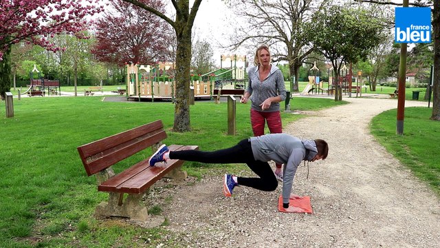 LA MINUTE FORME - Muscler ses abdos avec un simple banc de parc