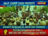 Bhim Sena along with Chief Chandrashekhar holds protest in Jaipur against Alwar rape case