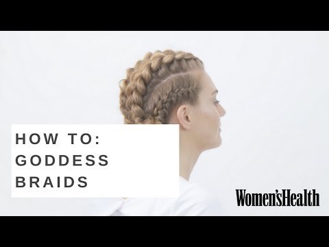 How To Do Goddess Braids, Gym Braids