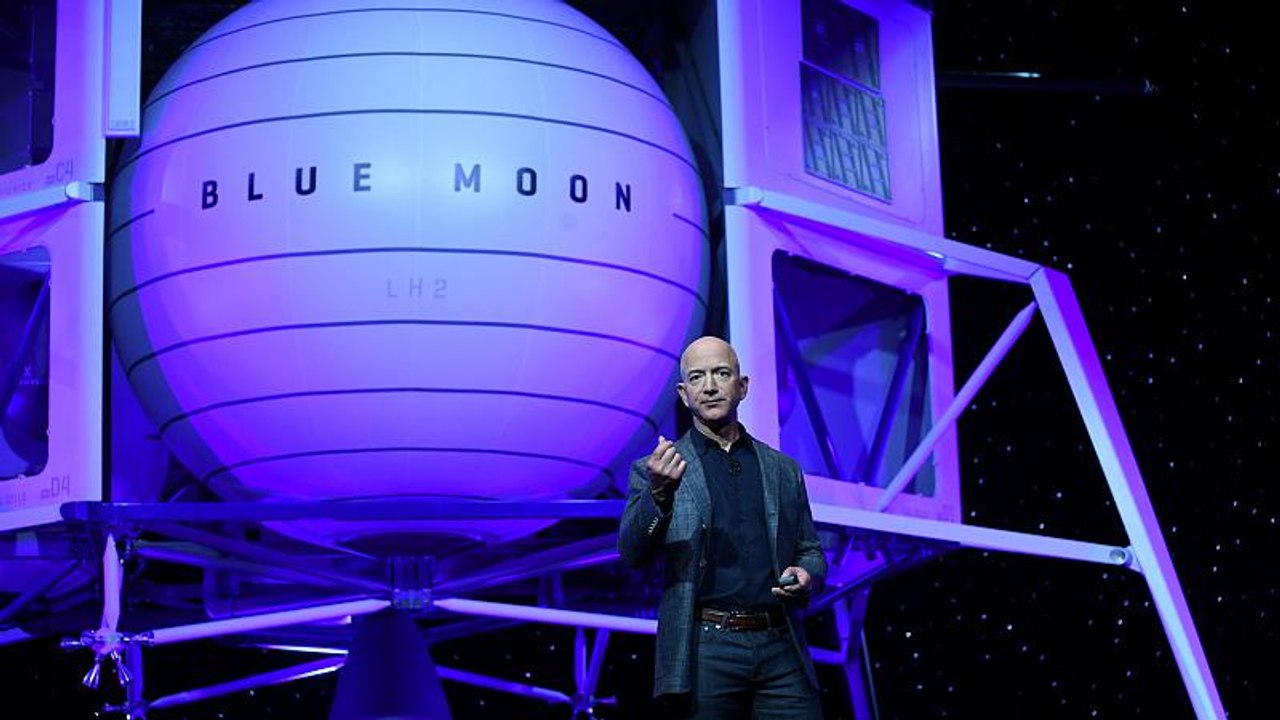 Amazon-Chef Besoz will mit neuer Mondlandefähre die NASA unterstützen
