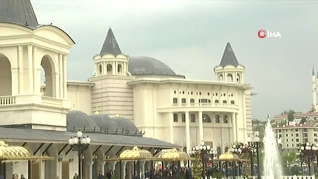 Cumhurbaşkanı Erdoğan'ın Açılışını Gerçekleştireceği Kuzey Yıldızı Camii'nin Görüntüleri
